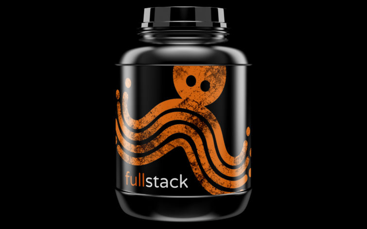 fullstack-logo-craken-jar-orange