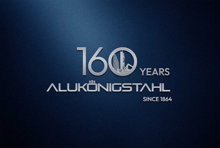 160-years-of-alukoenigstahl-logo-design